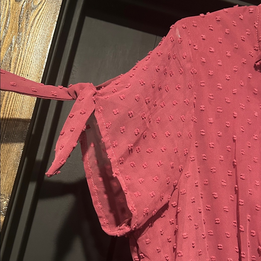 J for Justify Maroon Dress - Picture 5 of 5